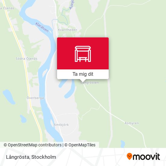 Långrösta karta
