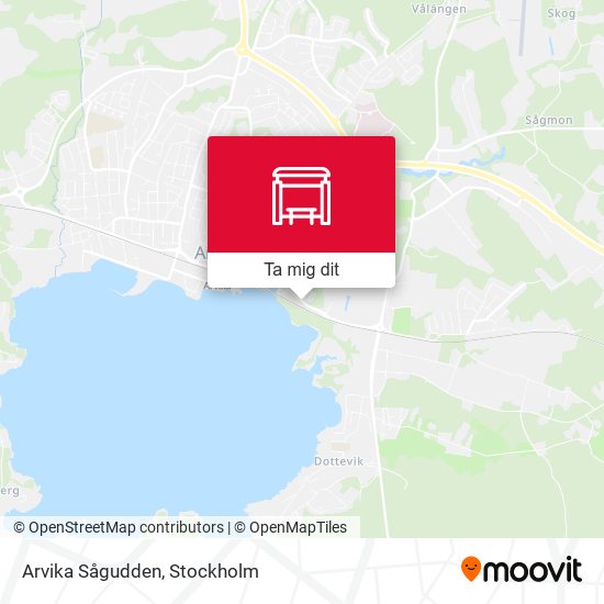 Arvika Sågudden karta