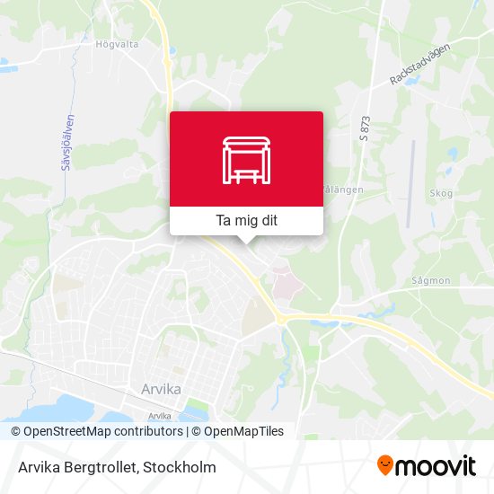 Arvika Bergtrollet karta