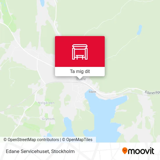 Edane Servicehuset karta