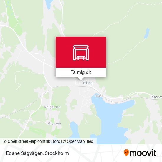 Edane Sågvägen karta