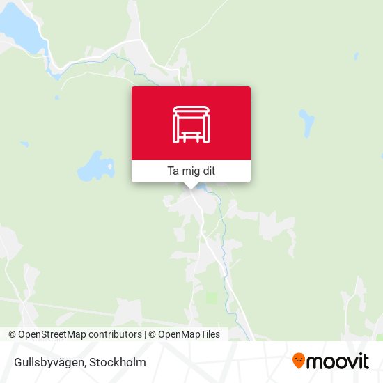 Gullsbyvägen karta