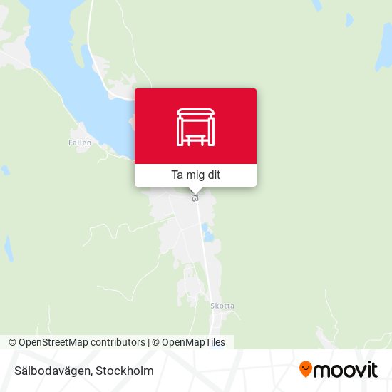 Sälbodavägen karta