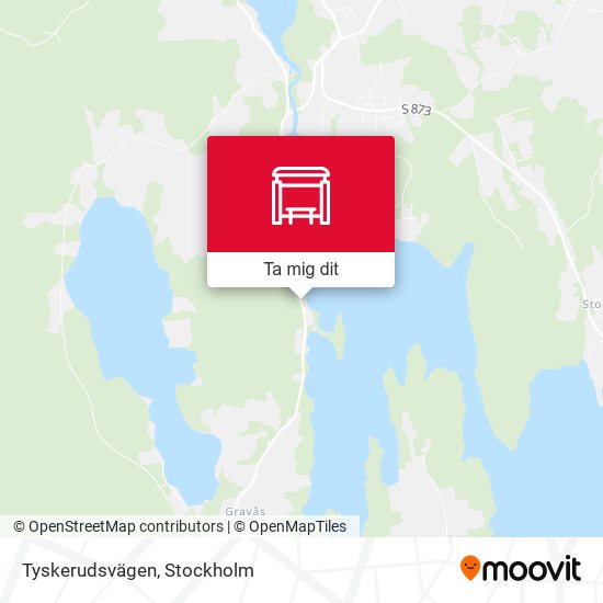 Tyskerudsvägen karta
