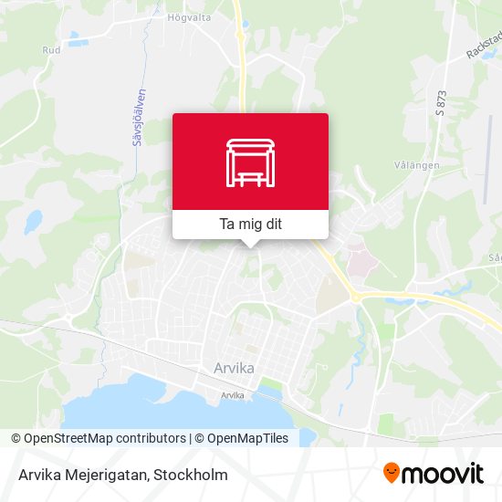 Arvika Mejerigatan karta