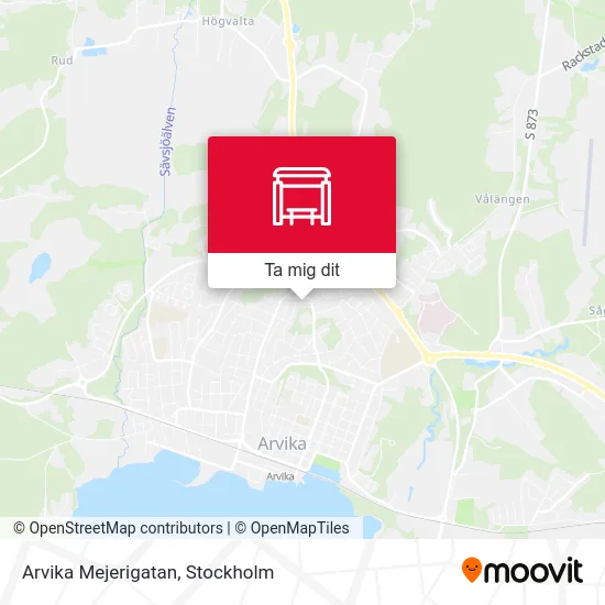 Arvika Mejerigatan karta