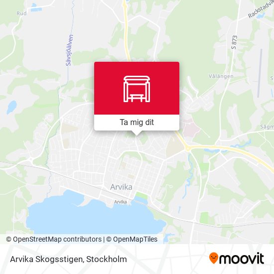 Arvika Skogsstigen karta