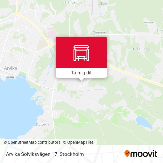 Arvika Solviksvägen 17 karta