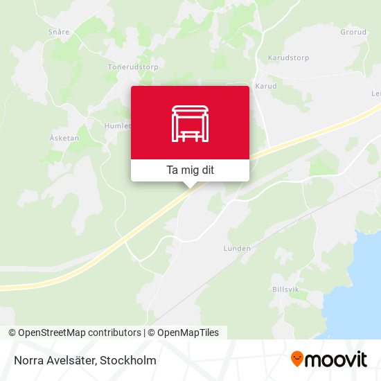 Norra Avelsäter karta