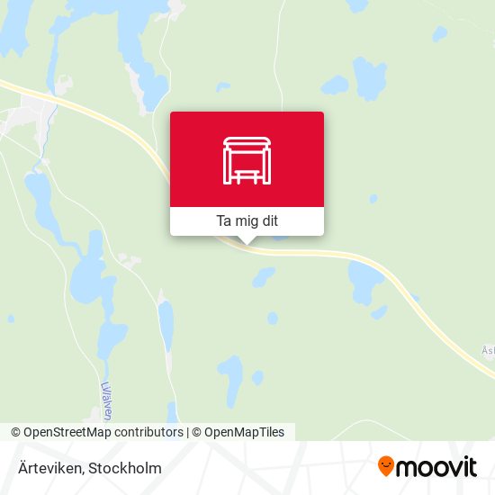 Ärteviken karta