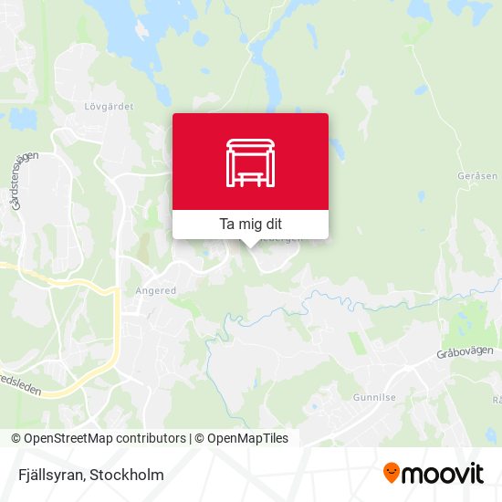 Fjällsyran karta