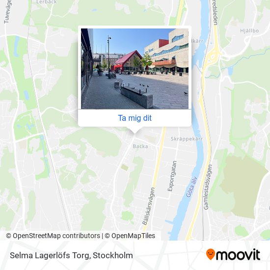 Selma Lagerlöfs Torg karta
