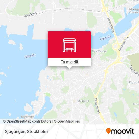 Sjögången karta
