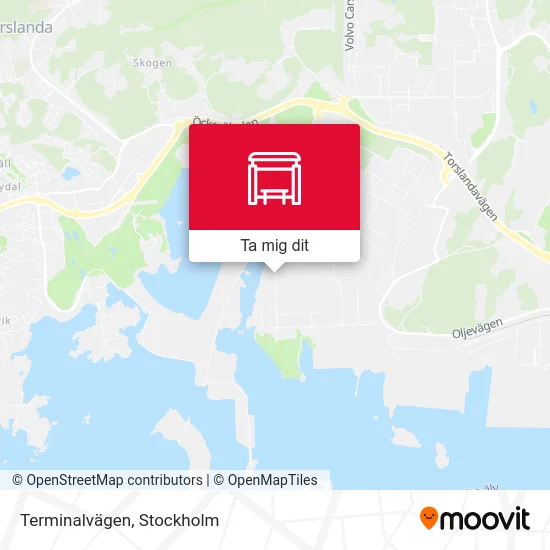 Terminalvägen karta