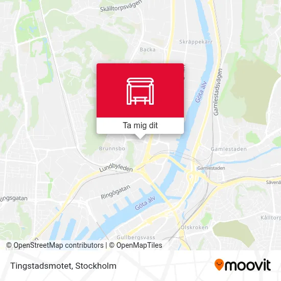 Tingstadsmotet karta