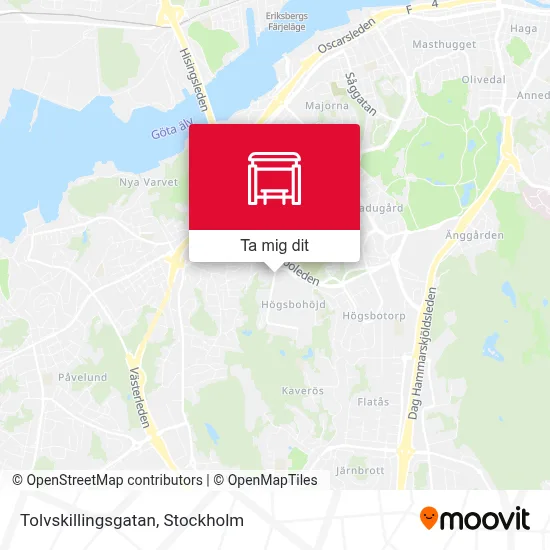 Tolvskillingsgatan karta