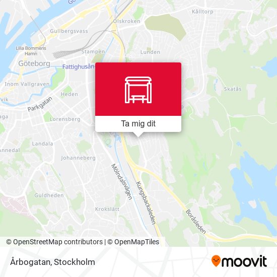 Årbogatan karta