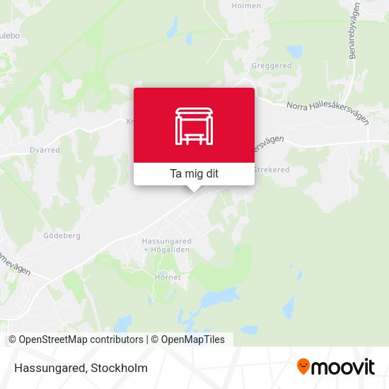 Hassungared karta