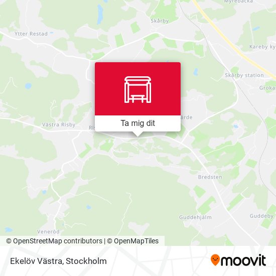 Ekelöv Västra karta