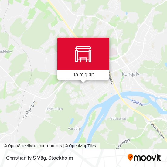 Christian Iv:S Väg karta
