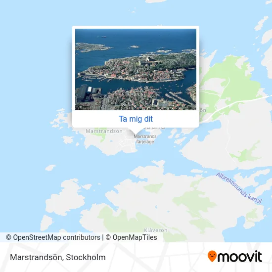Marstrandsön karta
