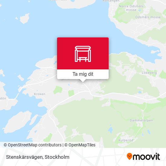 Stenskärsvägen karta