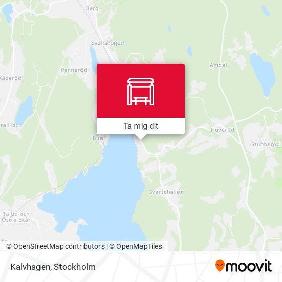 Kalvhagen karta