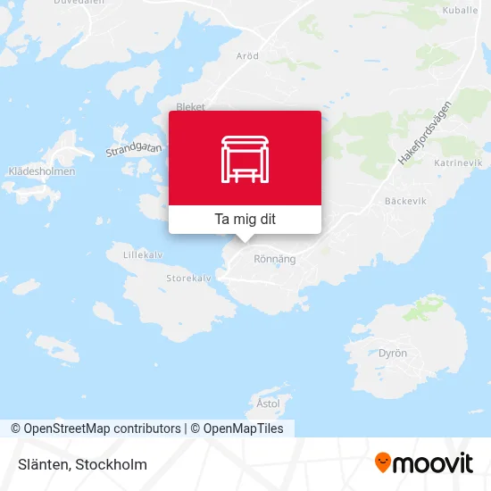 Slänten karta