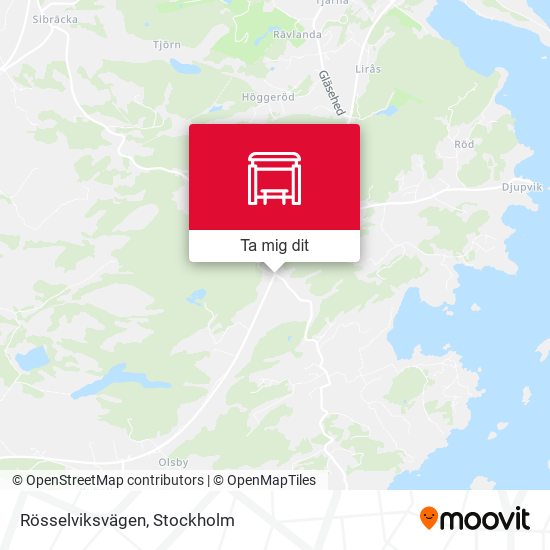 Rösselviksvägen karta
