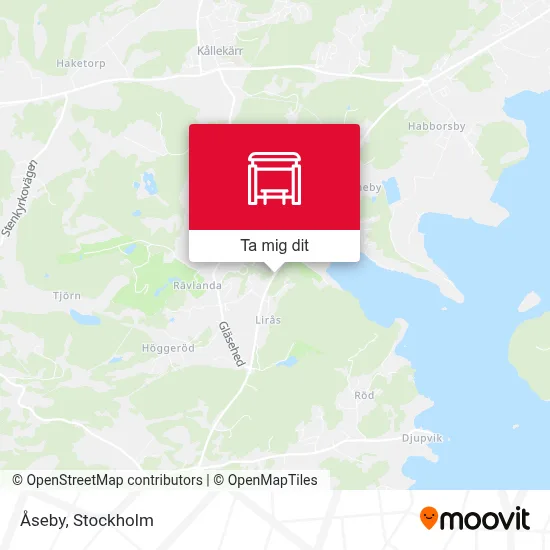 Åseby karta