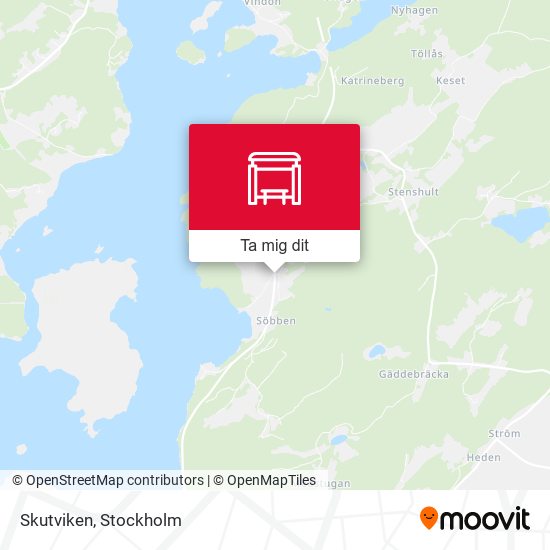 Skutviken karta