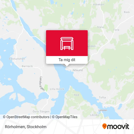 Rörholmen karta