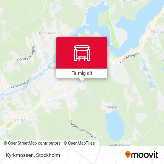 Kyrkmossen karta