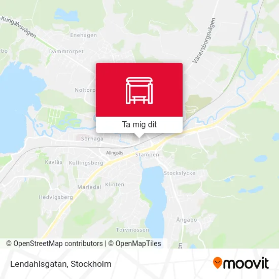 Lendahlsgatan karta
