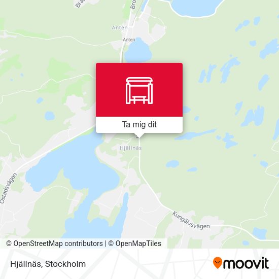 Hjällnäs karta