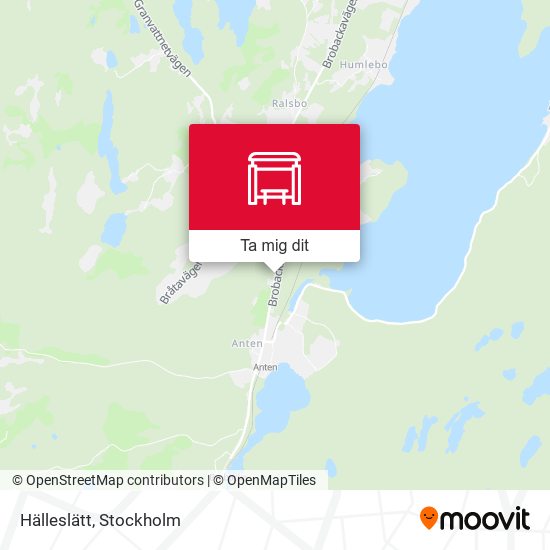 Hälleslätt karta