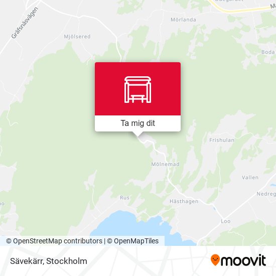 Sävekärr karta