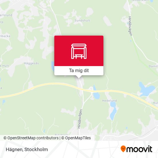 Hägnen karta