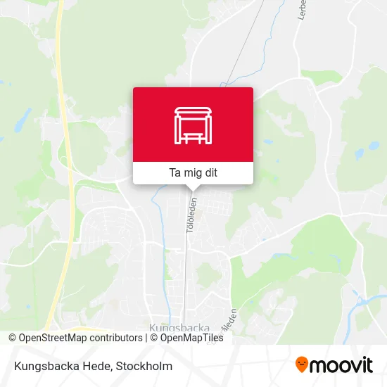 Kungsbacka Hede karta