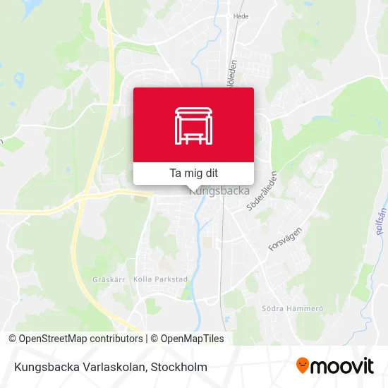 Kungsbacka Varlaskolan karta