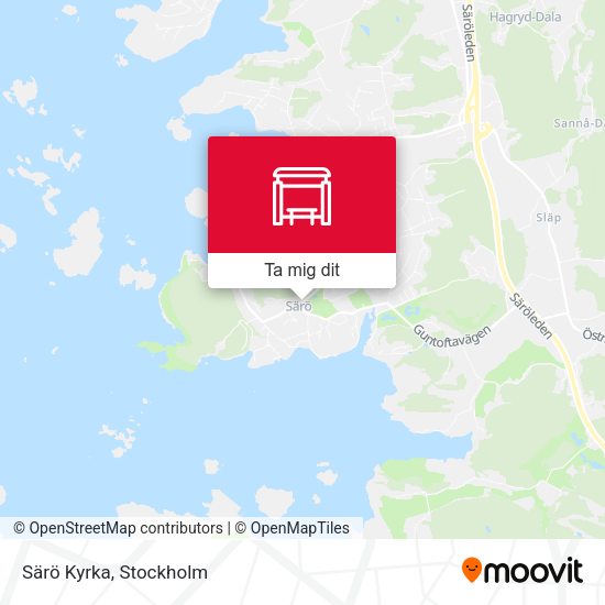 Särö Kyrka karta