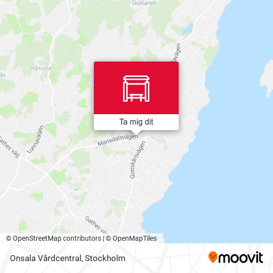 Onsala Vårdcentral karta