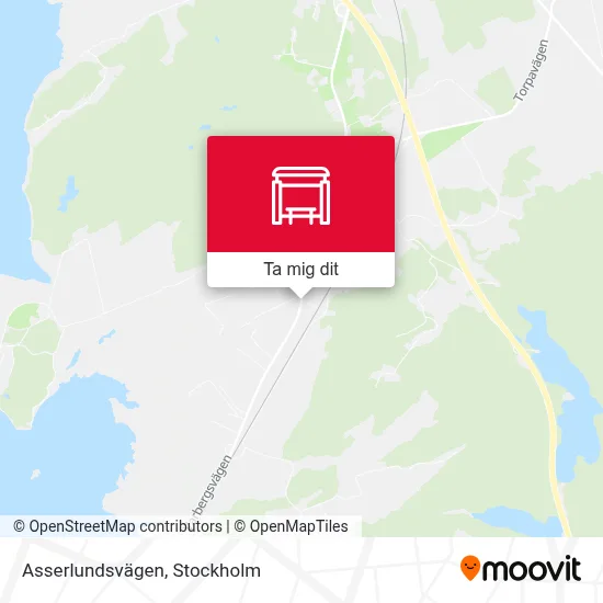 Asserlundsvägen karta