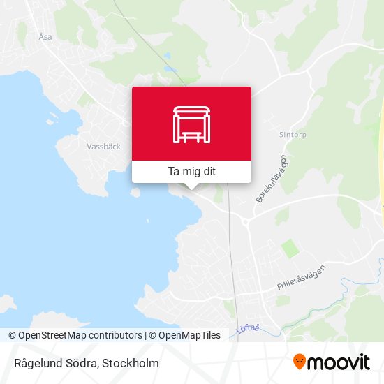 Rågelund Södra karta