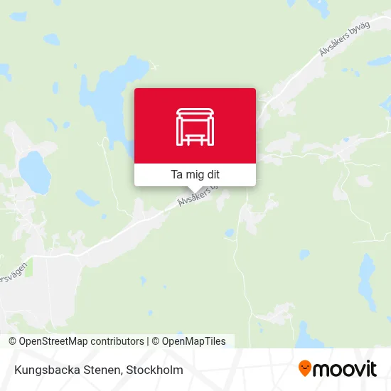 Kungsbacka Stenen karta