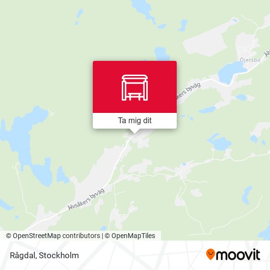 Rågdal karta