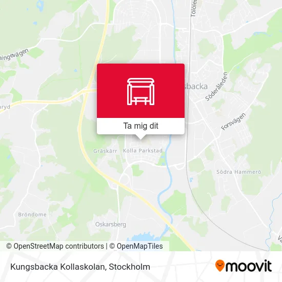 Kungsbacka Kollaskolan karta