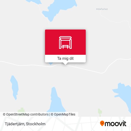 Tjädertjärn karta
