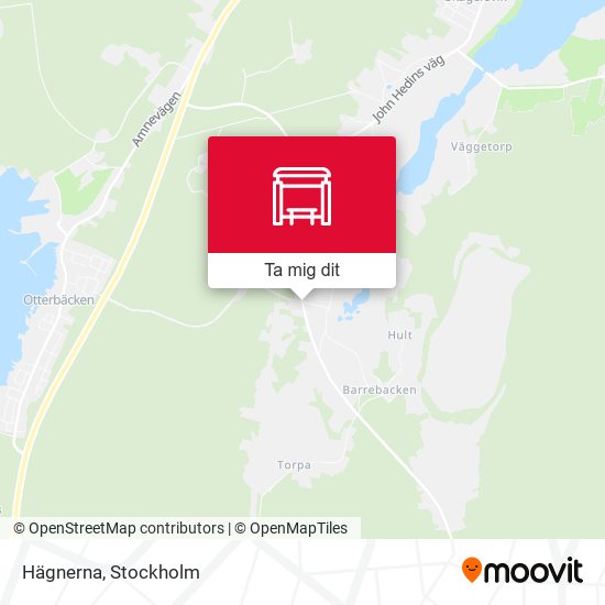 Hägnerna karta