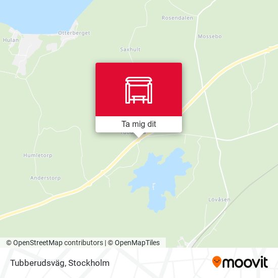 Tubberudsväg karta